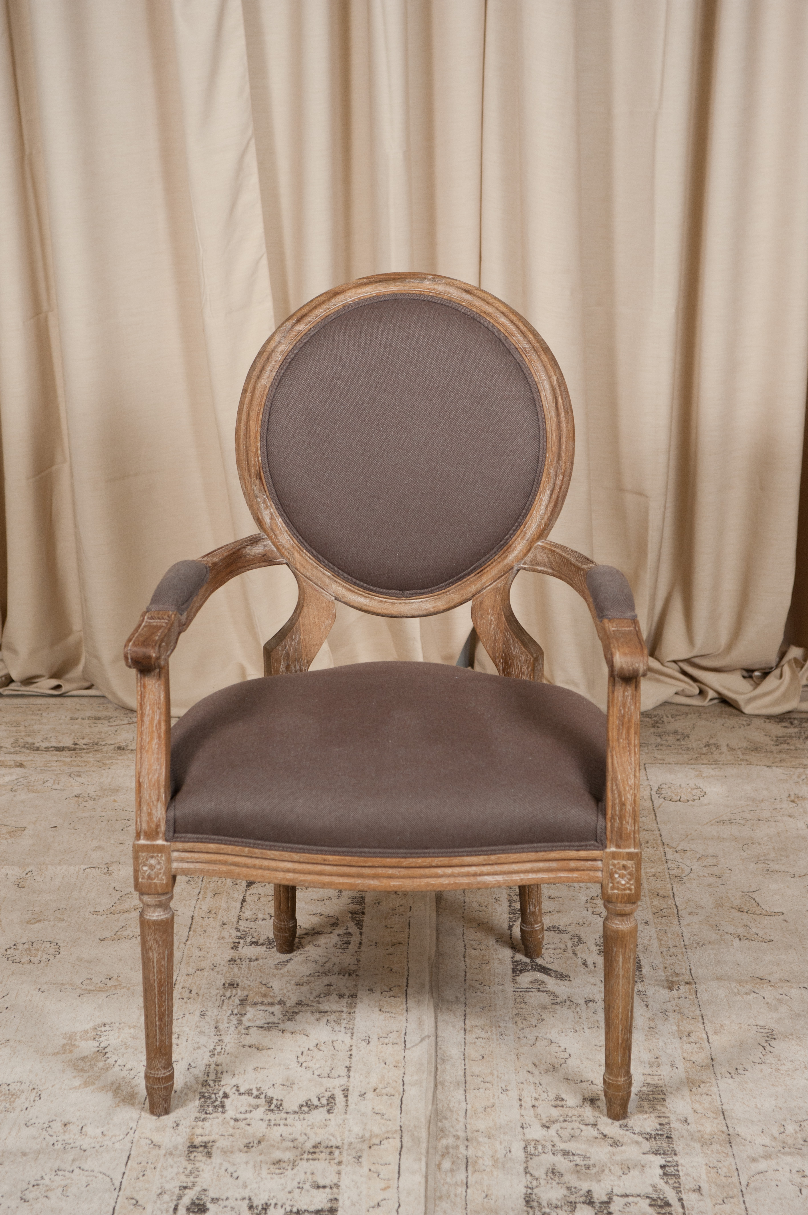 Taupe Armchair Randal Events   E251 